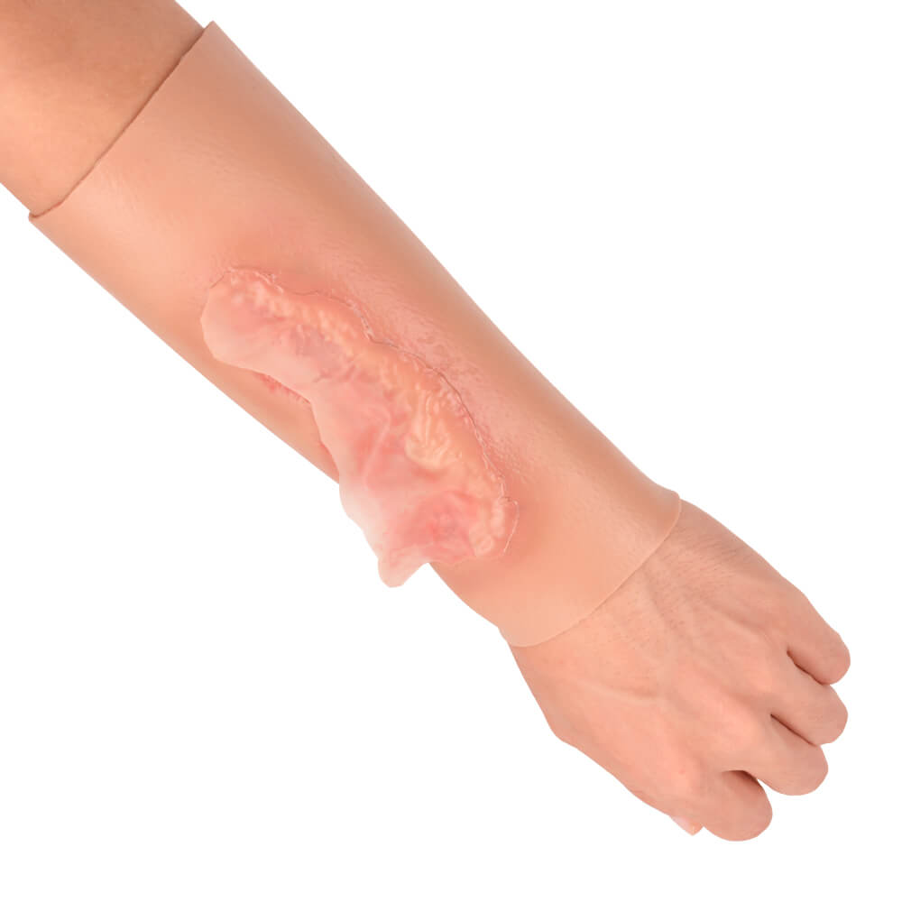 Wearable Forearm Abrasion Wound Trainer