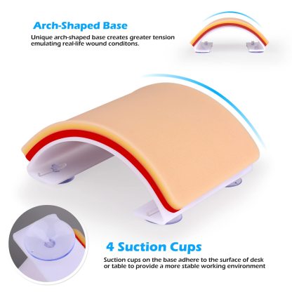 Ultrassit Advanced Suturing Practice Kit with 3 Training Pads & Tools
