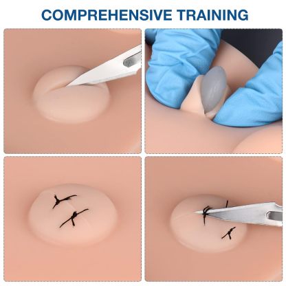 Ultrassit Advanced Suturing Practice Kit with 3 Training Pads & Tools