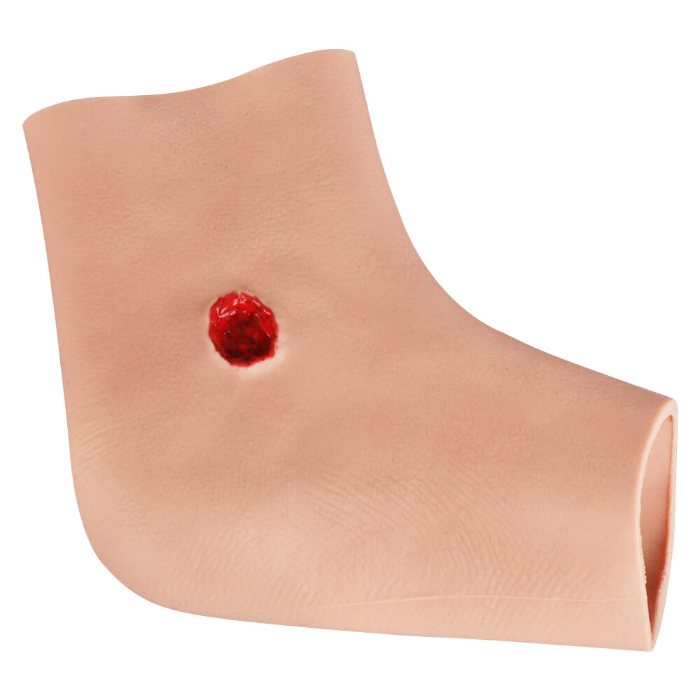 Ankle Entry and Exit Gunshot Wound Packing Trainer (Silicone Sleeve)