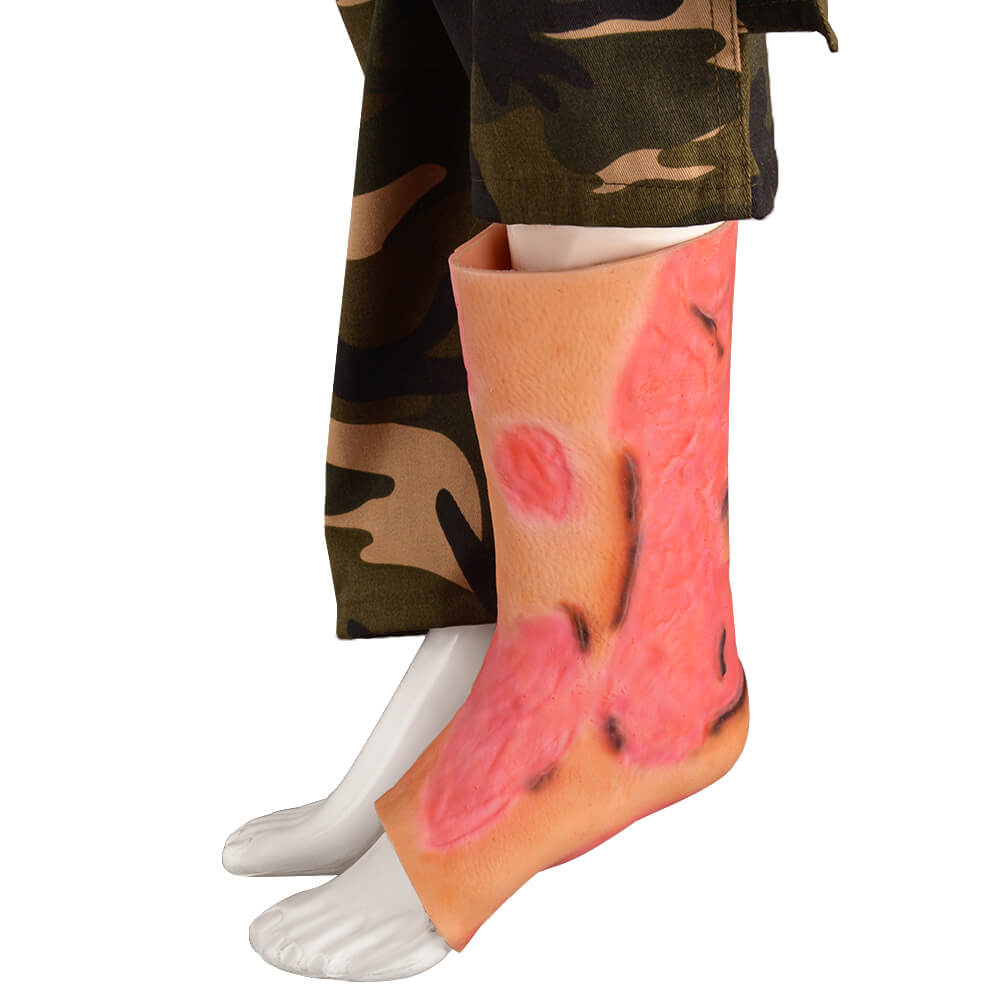 Ankle & Lower Leg Burn Simulation Sleeve