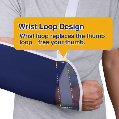 Ultrassist Arm Sling with Wrist Loop Design