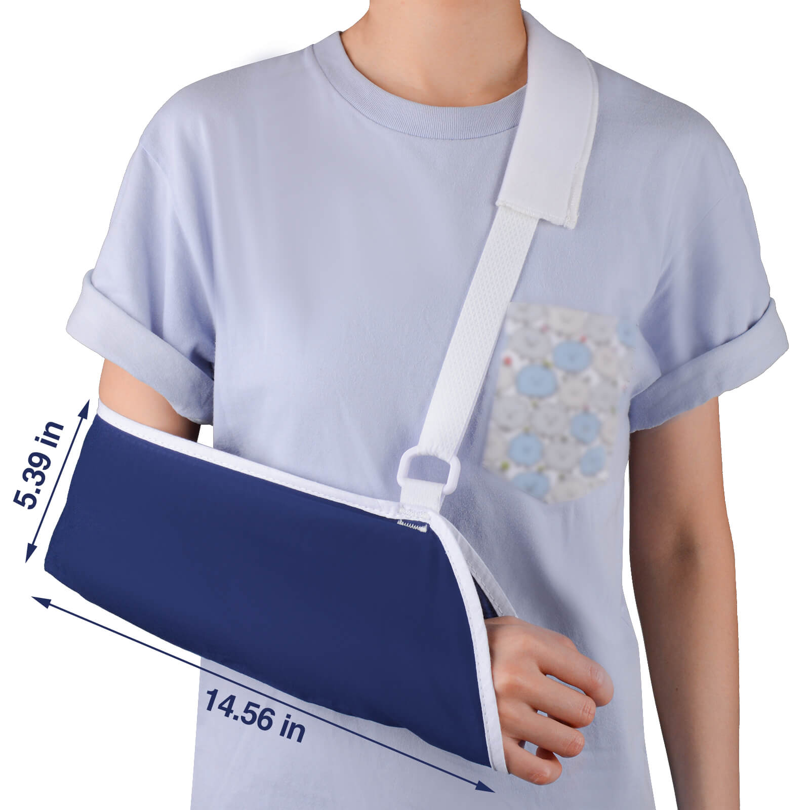 Arm Sling for Teenagers with Lightweight and Breathable - Small Size
