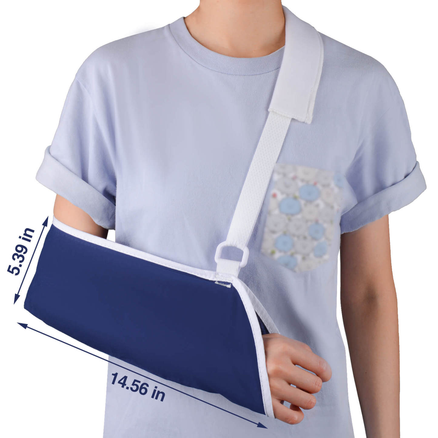 Arm Sling for Teenagers with Lightweight and Breathable - Small Size