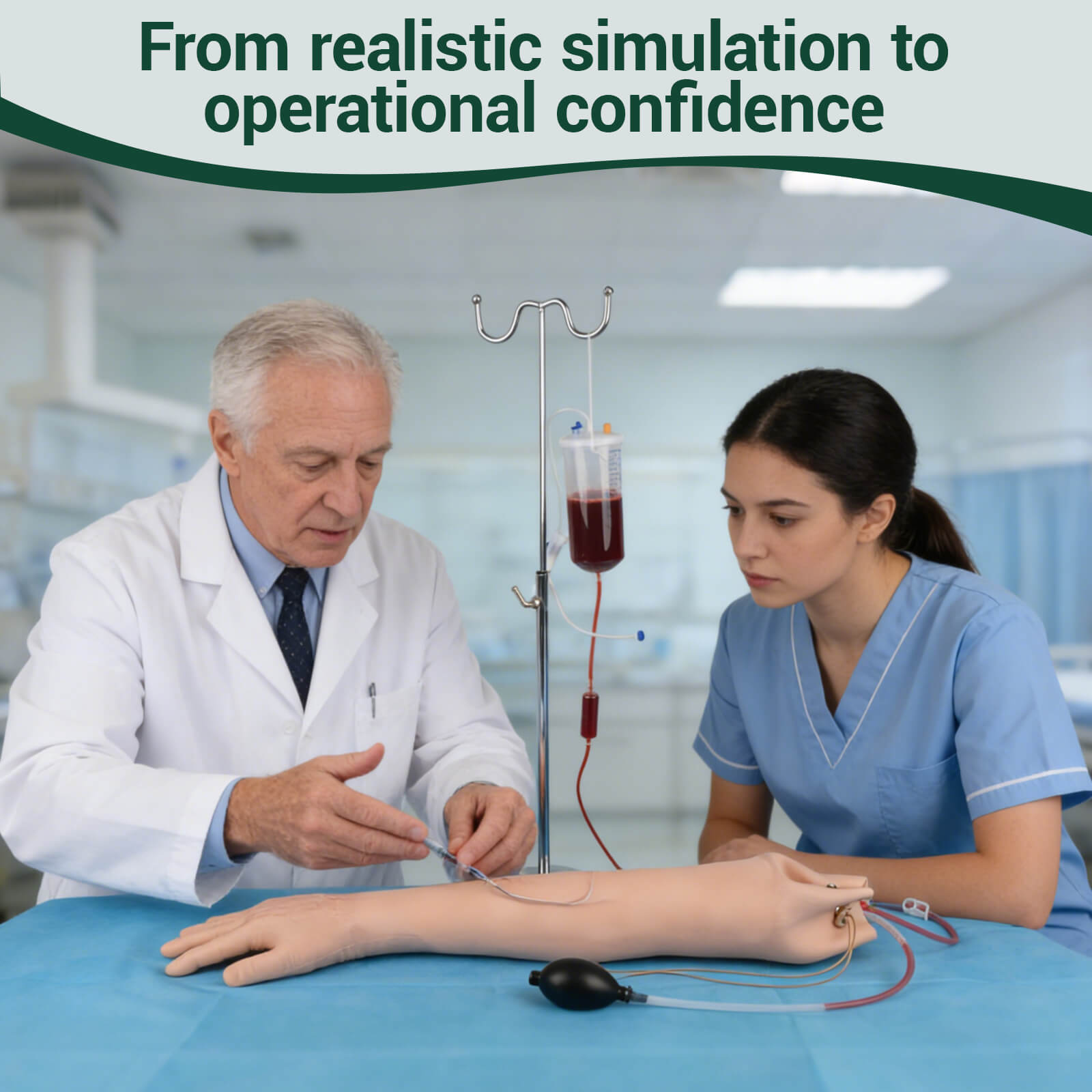 Radial & Ulnar Artery Puncture Training Arm