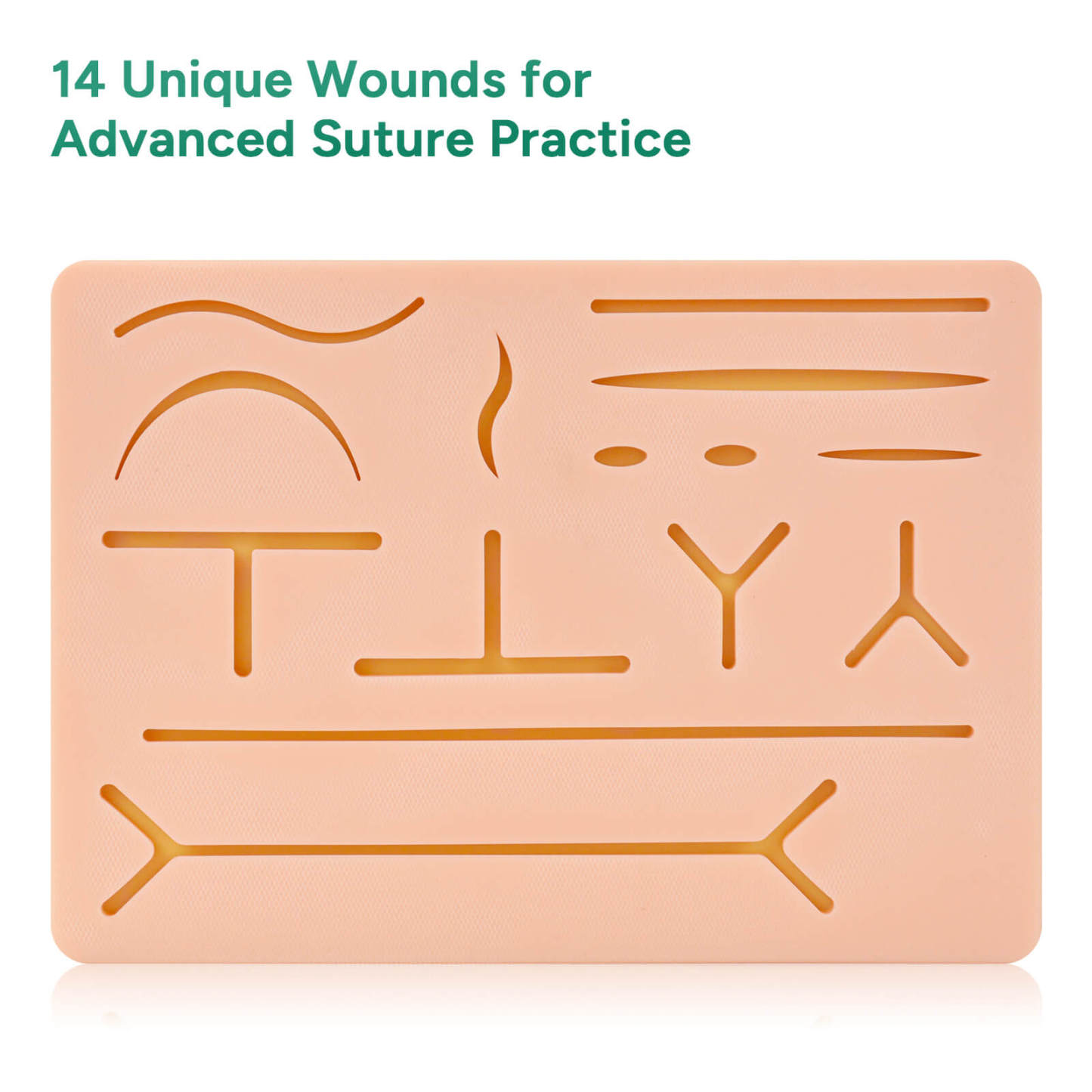 Ultrassist Beginner Suture Kit with Silicone Stitching Pad for Medical & Vet Students