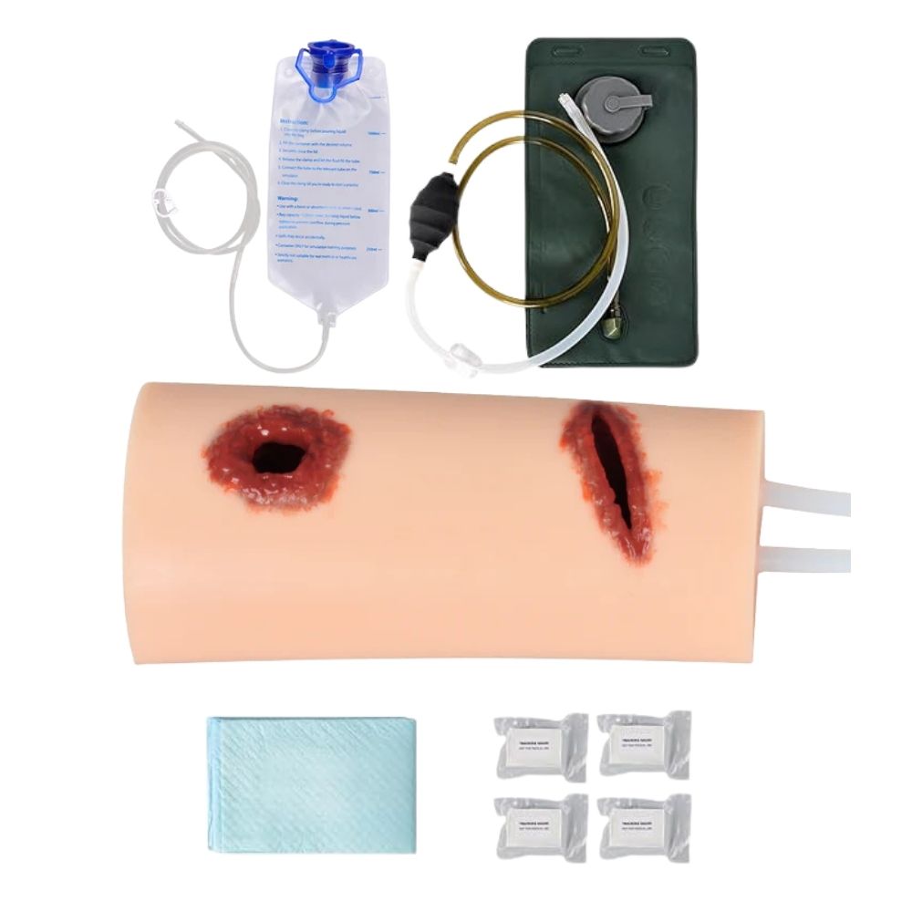 2-in-1 Bullet & Laceration Wound Packing Training Kit