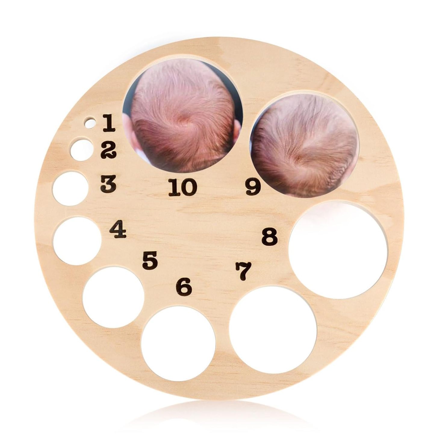 Cervical Dilation Board (1–10 cm) for Midwife & Doula Training