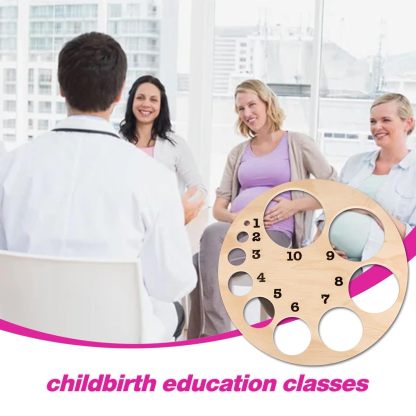 Cervical Dilation Board (1–10 cm) for Midwife & Doula Training