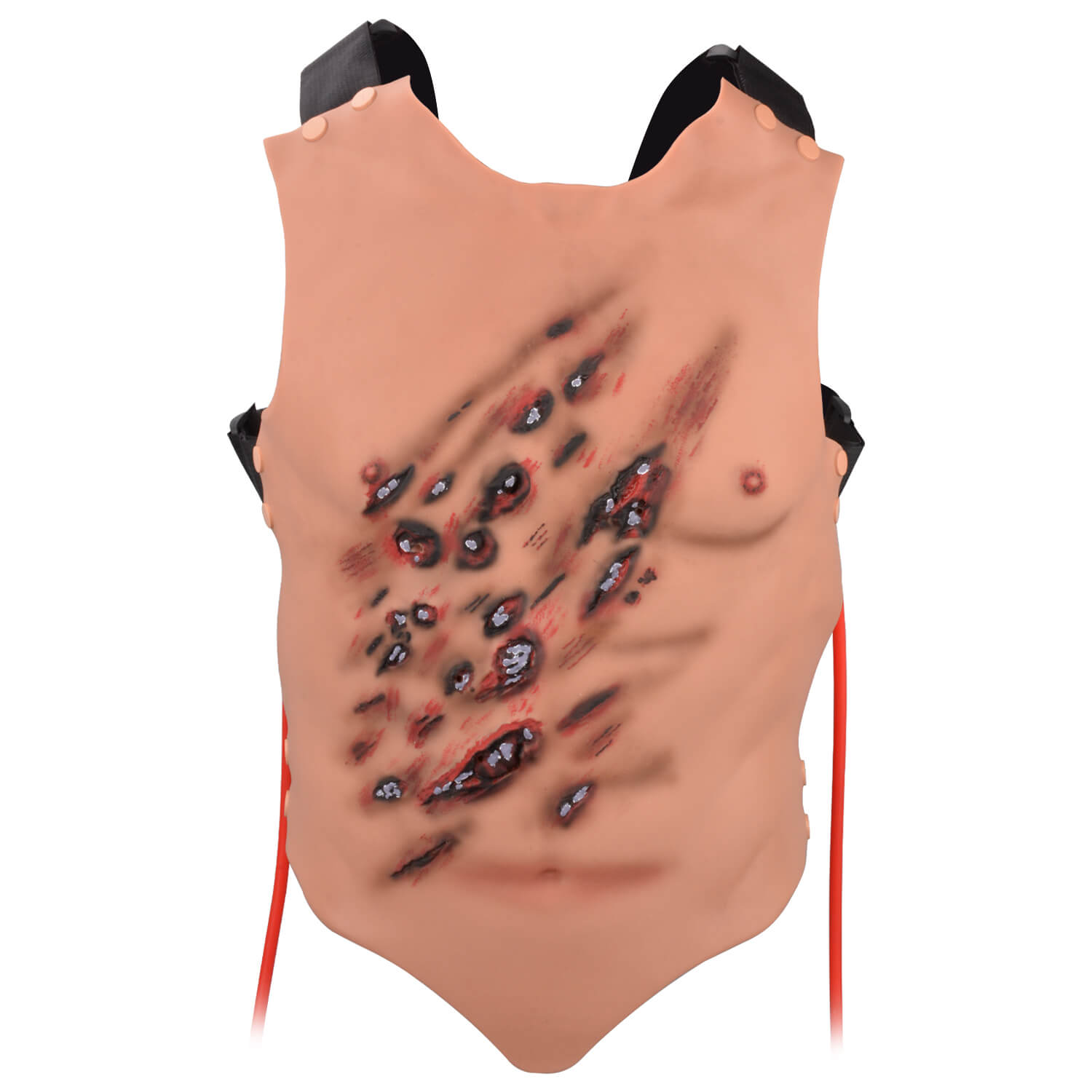 Wearable Chest & Abdominal Blast Trauma Simulator Kit