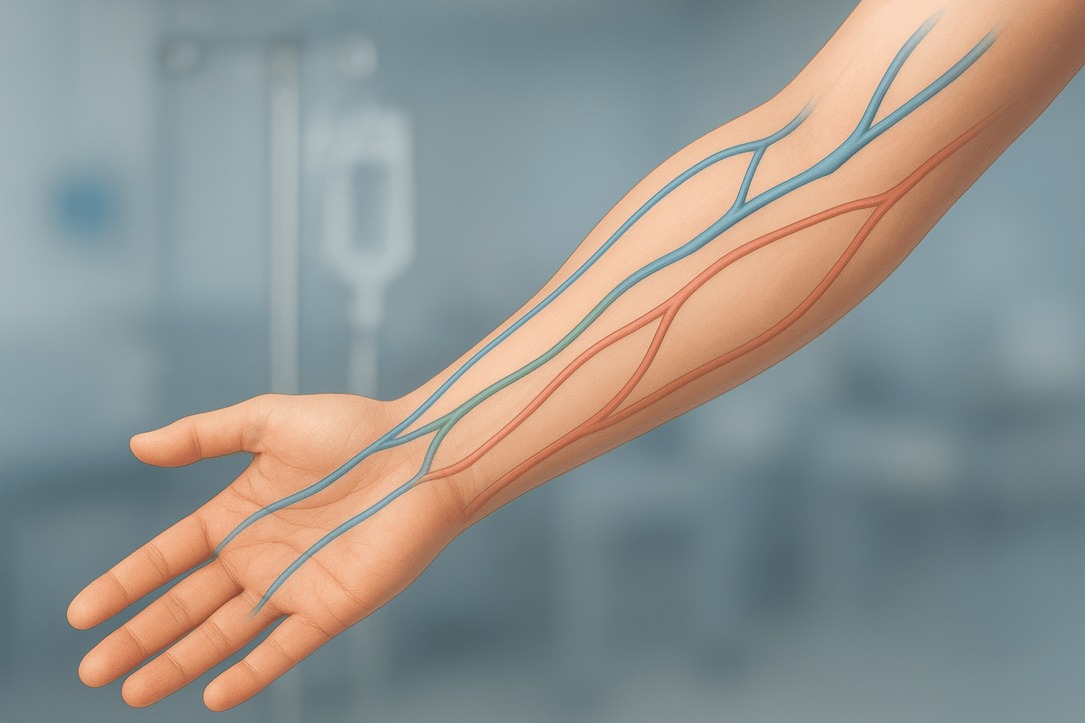 Common IV Sites in the Arm: Location Guide, Techniques, and Training Tips