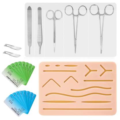 Complete Medical Suture Kit for Vet School Students(u005)