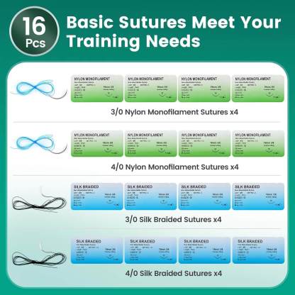 Complete Medical Suture Kit for Vet School Students(u005)
