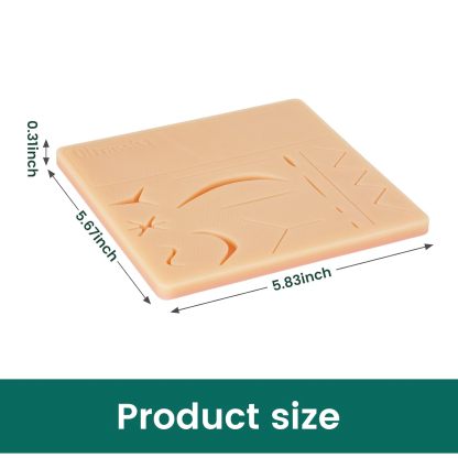 Ultrassist Complete Suture Kit (27 Pieces) for Suturing Classes, Upgraded Suture Training Pad with Pre-cut Incisions