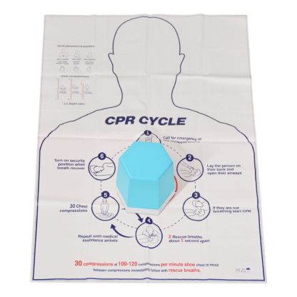 Ultrassist CPR Training Model with Sound Feedback – Heart & Hexagon Shapes