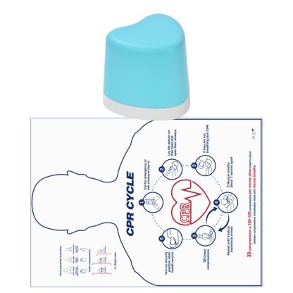 Ultrassist CPR Training Model with Sound Feedback – Heart & Hexagon Shapes