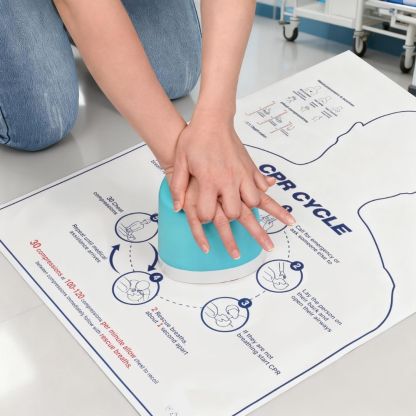 Ultrassist CPR Training Model with Sound Feedback – Heart & Hexagon Shapes