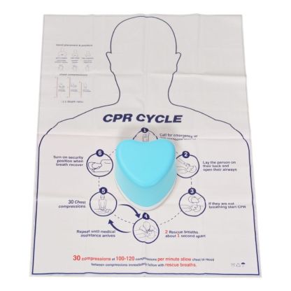 Ultrassist CPR Training Model with Sound Feedback – Heart & Hexagon Shapes