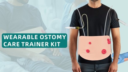 Wearable Ostomy Care Trainer for Nursing Education