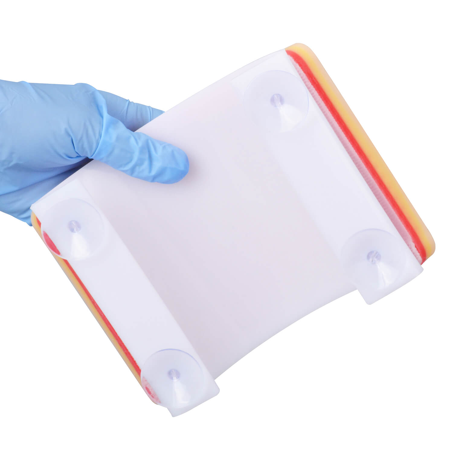 Ultrassist DIY Incision & Deep Suture Training Pad with Arched Acrylic Base