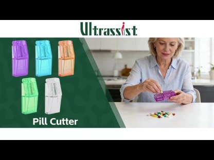 Ultrassist Pill Cutter and Splitter for Cutting Small or Large Pills (10 PCs)