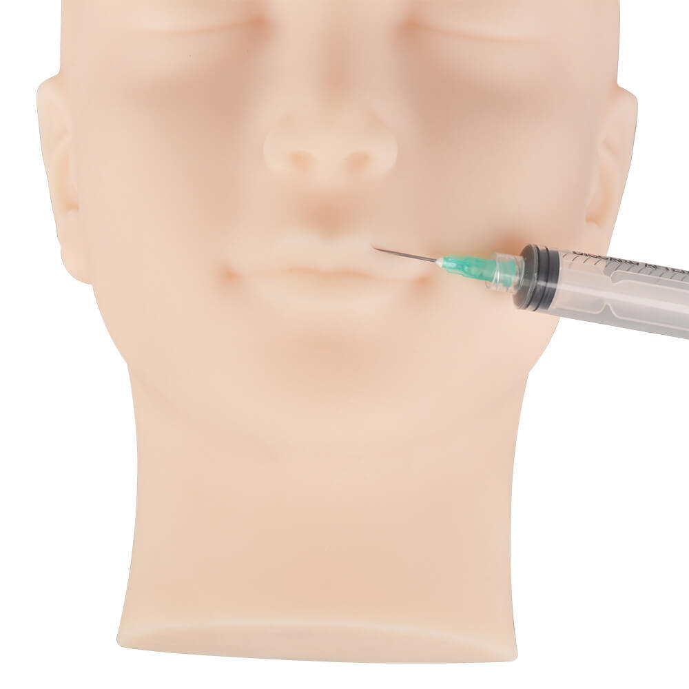 Facial Injection Training Head with Ears & Internal Skeleton