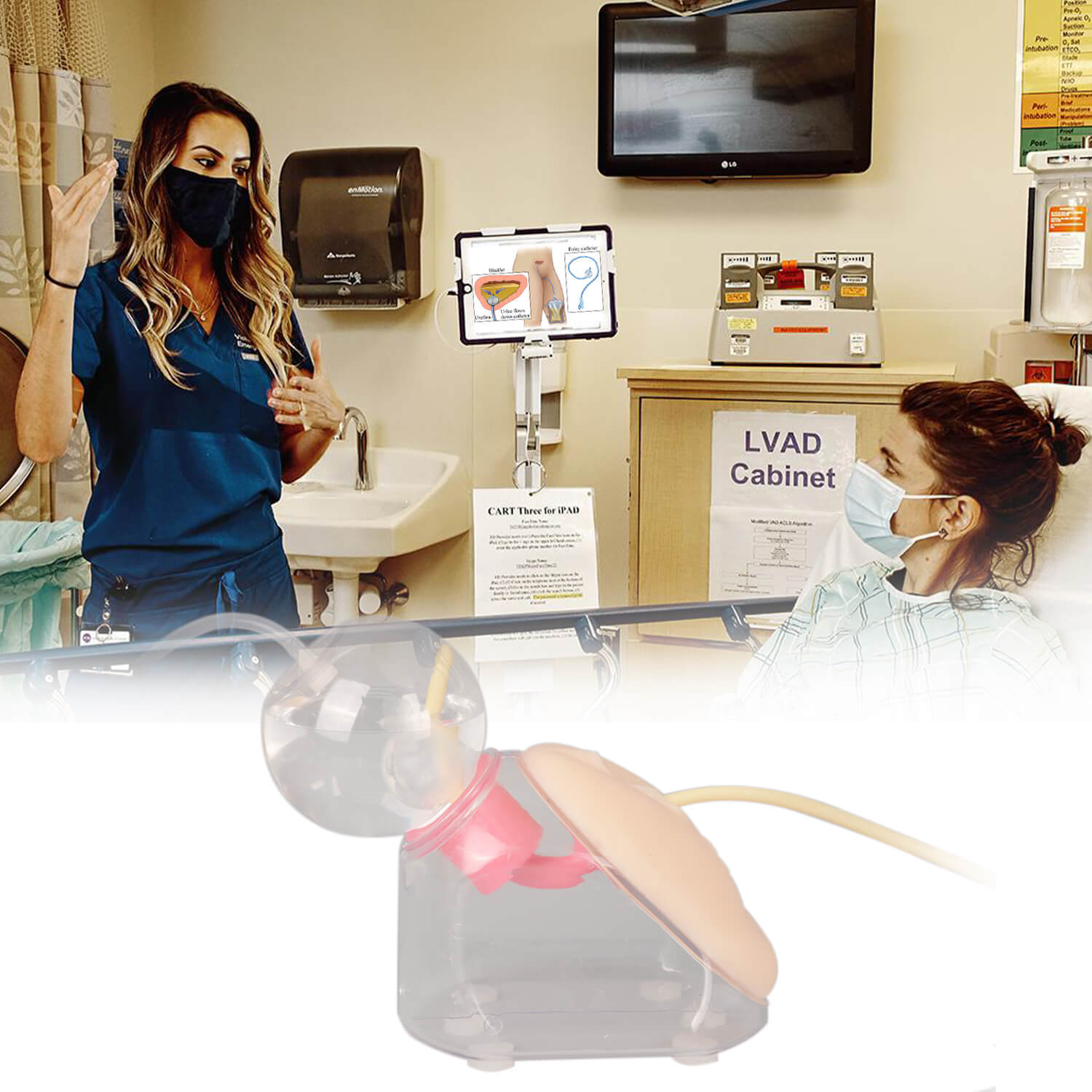 Female Urinary Catheterization Simulator Kit for Nursing Practice ...