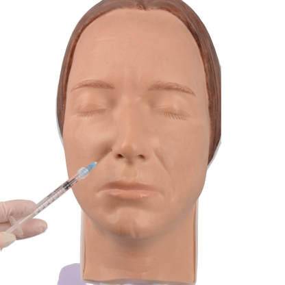 Female Facial Injection Manikins for Skill Development