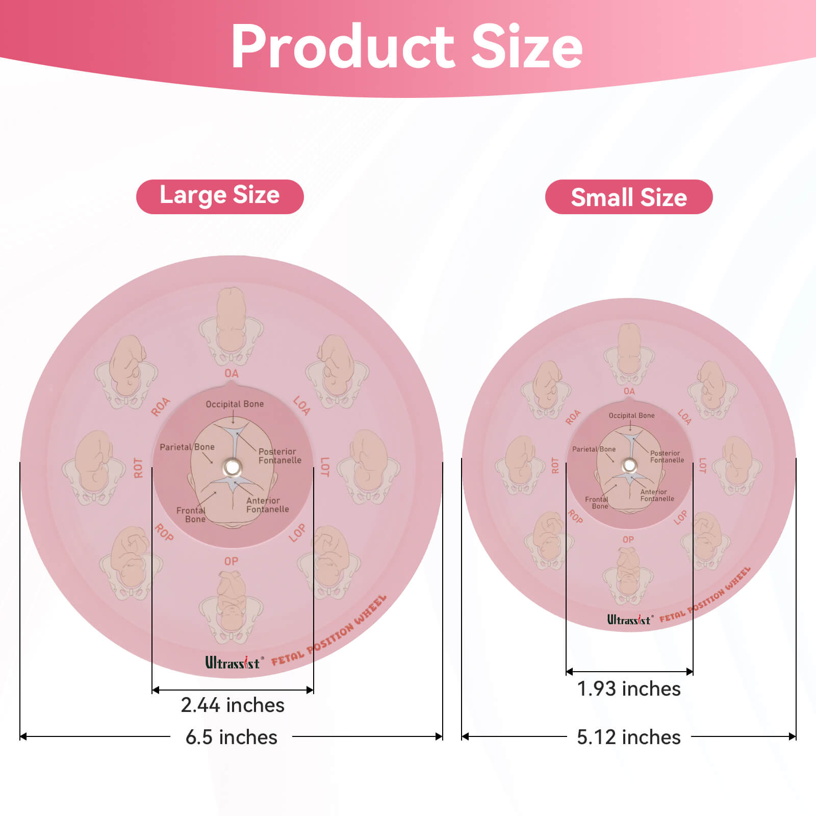 Midwife Fetal Position Tool - Cephalic & Breech