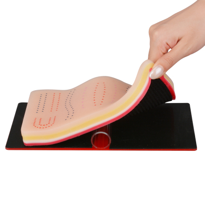 5-Layer Silicone Suture Practice Pad with Fixed-Point Design