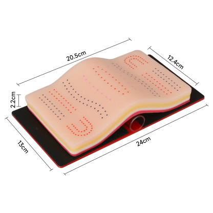 5-Layer Silicone Suture Practice Pad with Fixed-Point Design