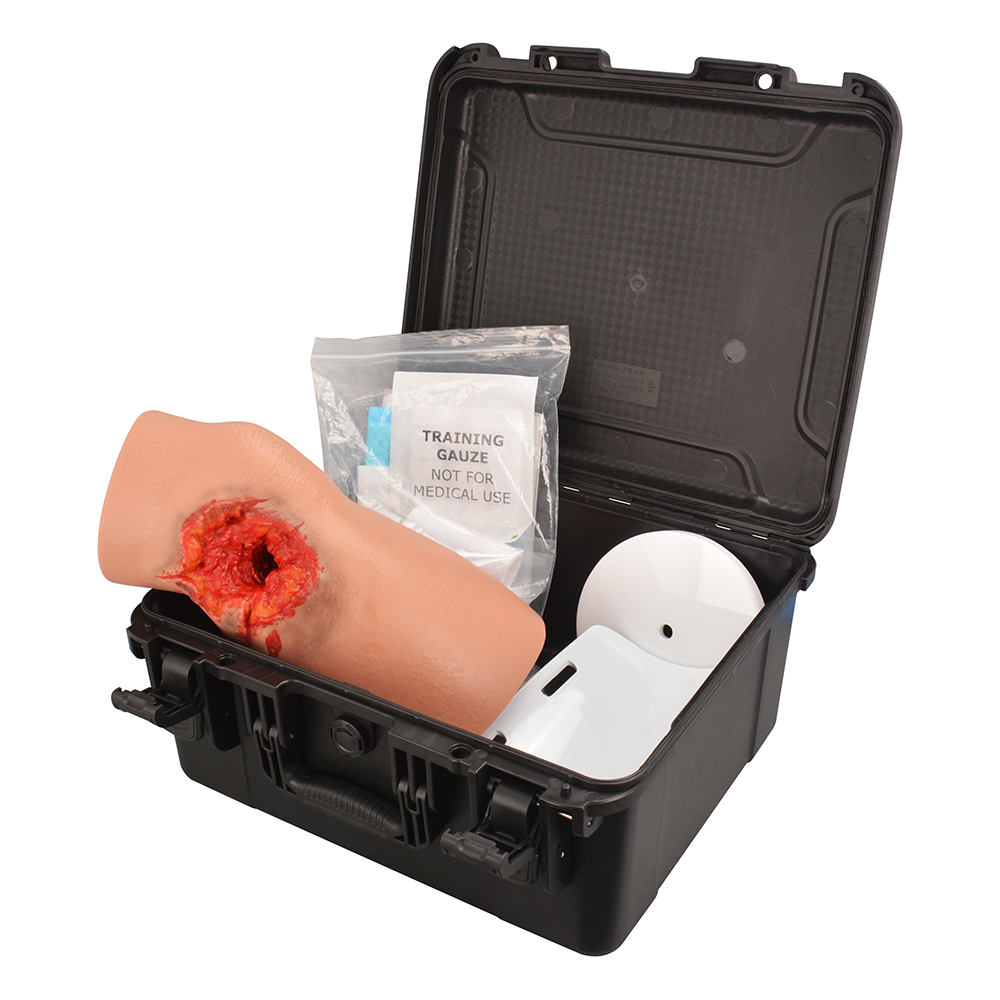 Hemorrhage Control Knee Trainer with Through Gunshot Wound(GSW)