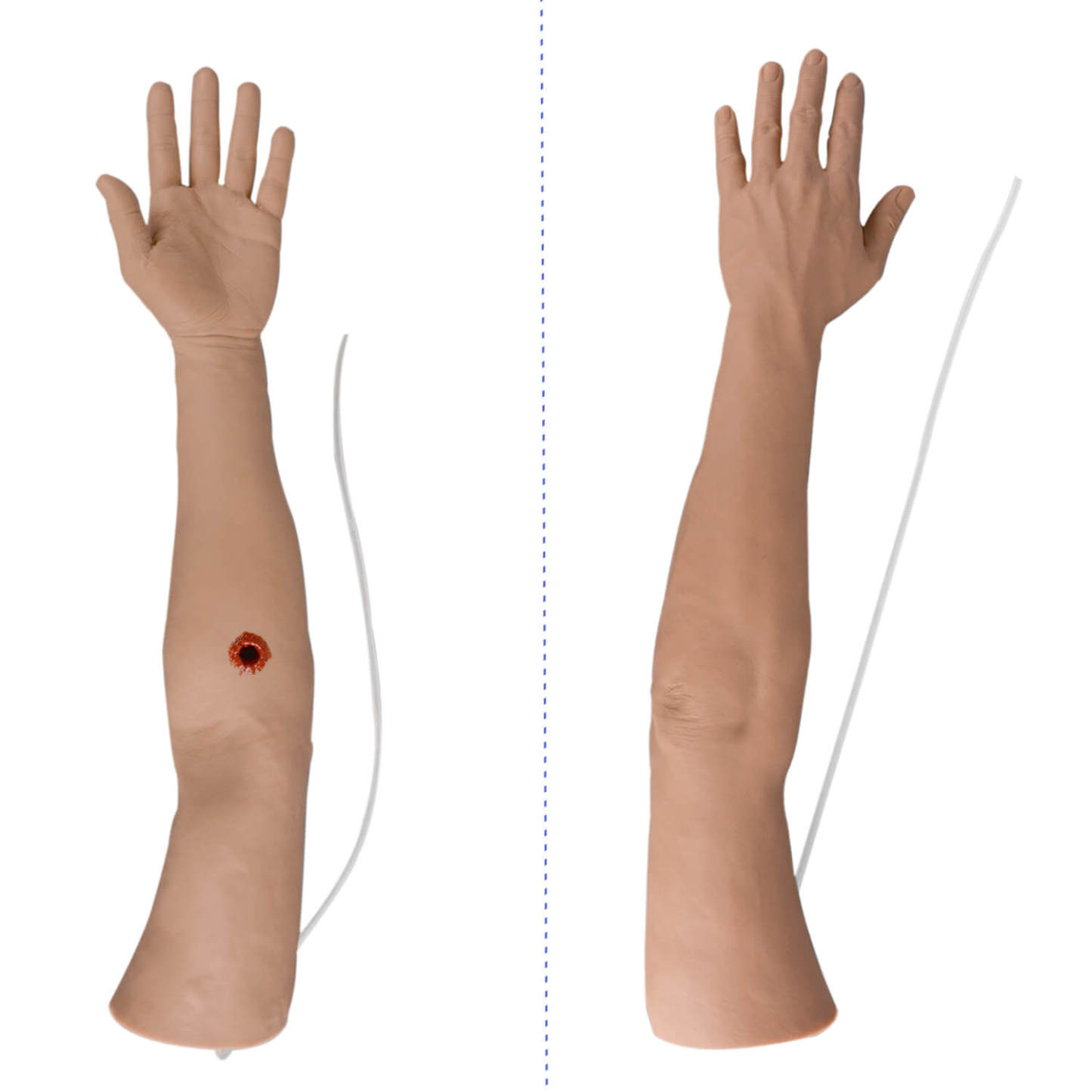 Tourniquet Task Trainer Arm with Bleeding Gunshot Wound