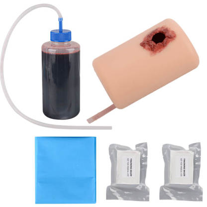 Ultrassist GSW Wound Packing and Tourniquet Training Kit Contents