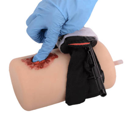 Wound Trainer for Tourniquet and Wound Packing Training