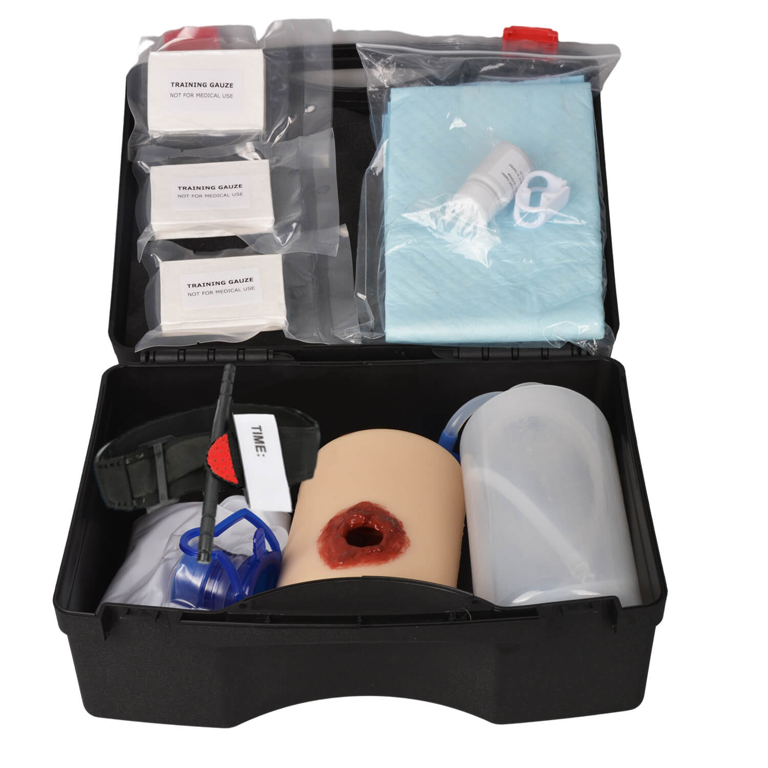 Portable GSW Wound Packing and Tourniquet Training Kit