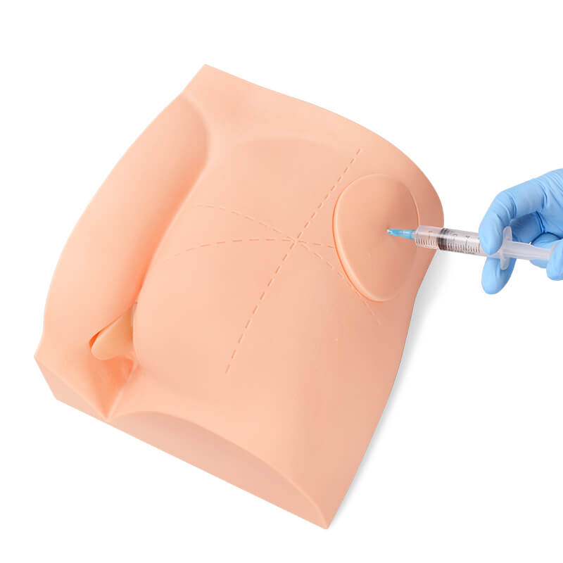 Hip Injection Trainer with Replaceable Pad for Gluteal IM