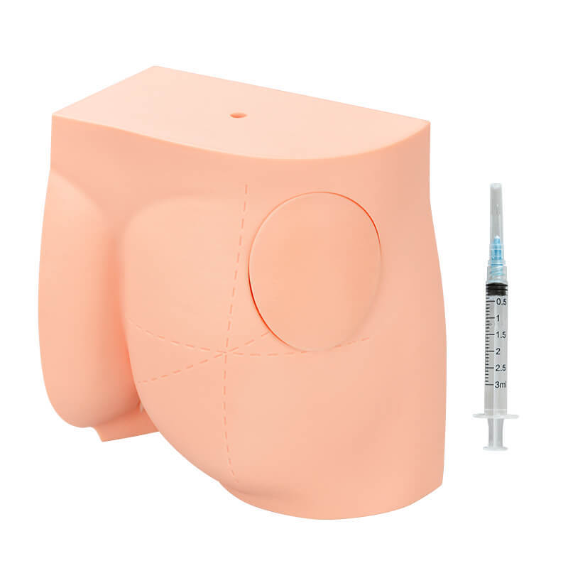 Hip Injection Trainer with Replaceable Pad for Gluteal IM
