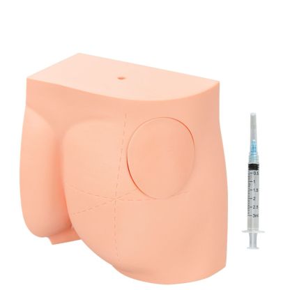 Hip Injection Trainer with Replaceable Pad for Gluteal IM
