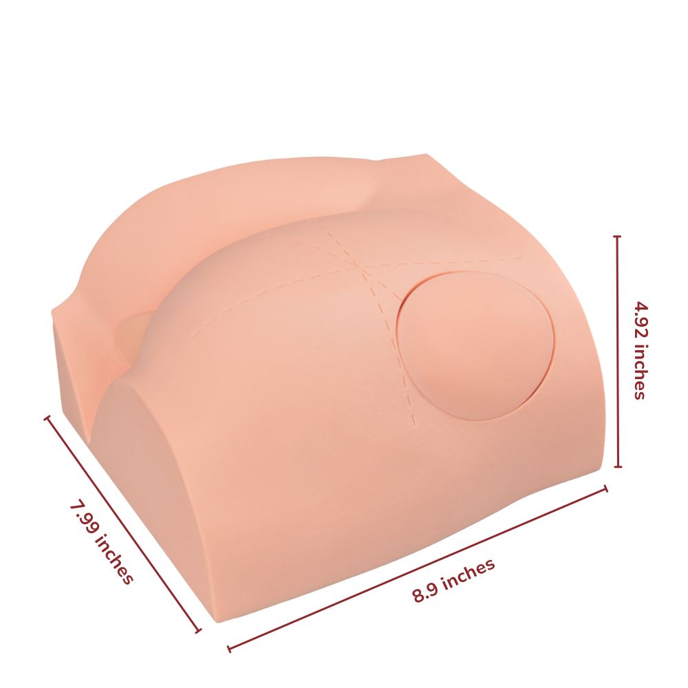 Hip Injection Trainer with Replaceable Pad for Gluteal IM