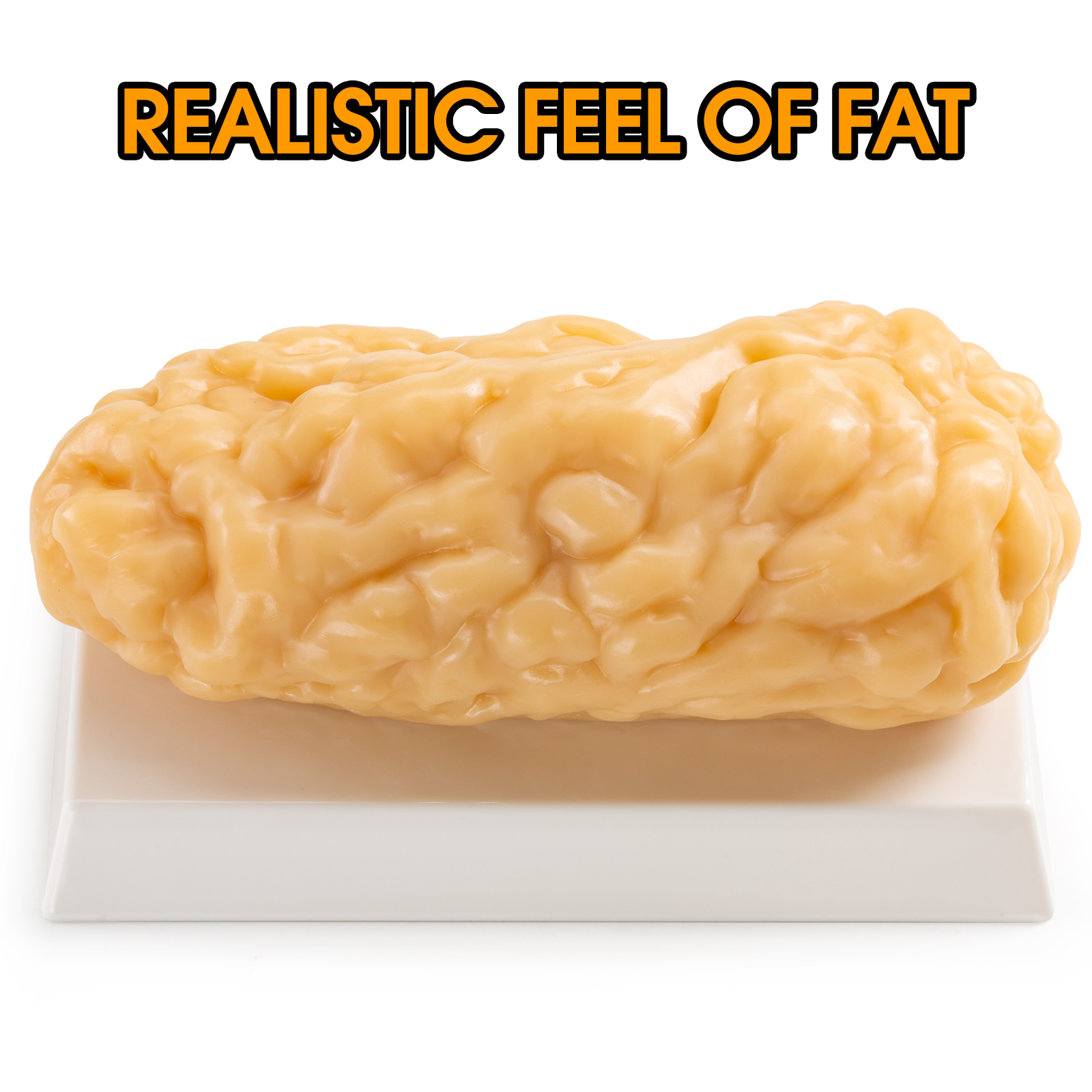 Ultrassist Human Body Fat Model (1, 2.5 & 5 lb) – Lifelike Fat Replicas for Fitness Training