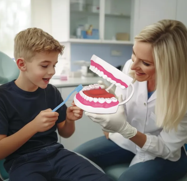 6x Life-Size Mouth Model with Soft Silicone Tongue