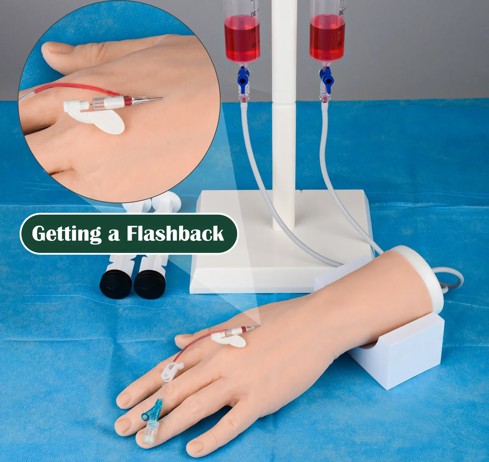 Realistic Hand for IV Access Practice