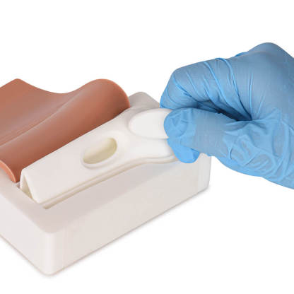 EZ-IO Tibial Intraosseous (IO) Training Bones with Velcro Skin Pad