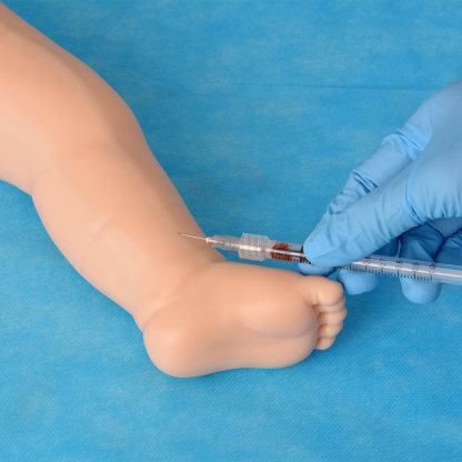 Infant Venipuncture Leg for IV and Phlebotomy Cannulation Practice