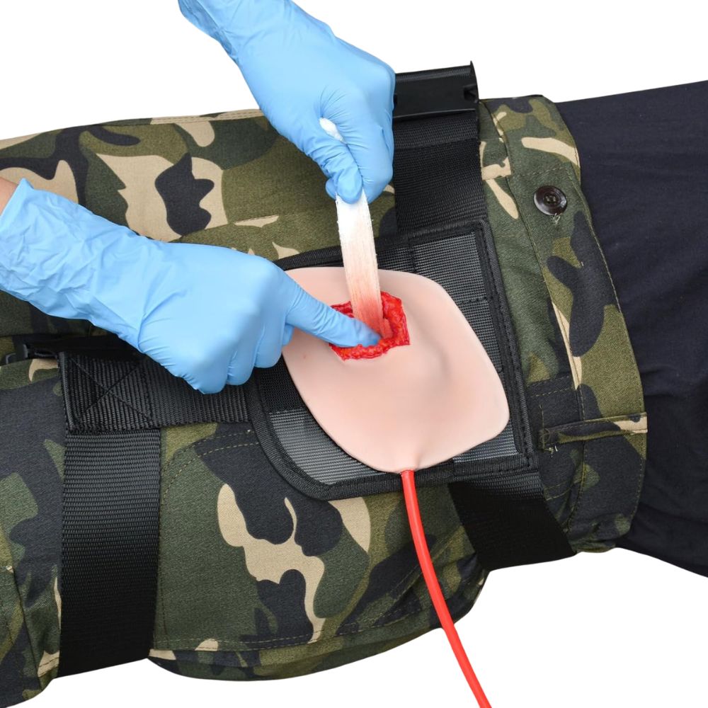 Wearable Inguinal Gunshot Wound Hemorrhage Trainer