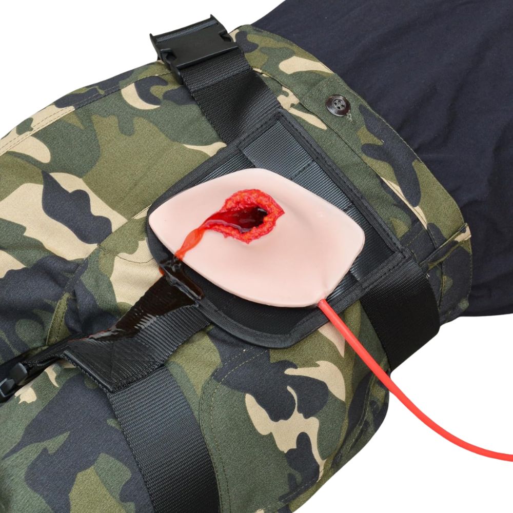 Wearable Inguinal Gunshot Wound Hemorrhage Trainer