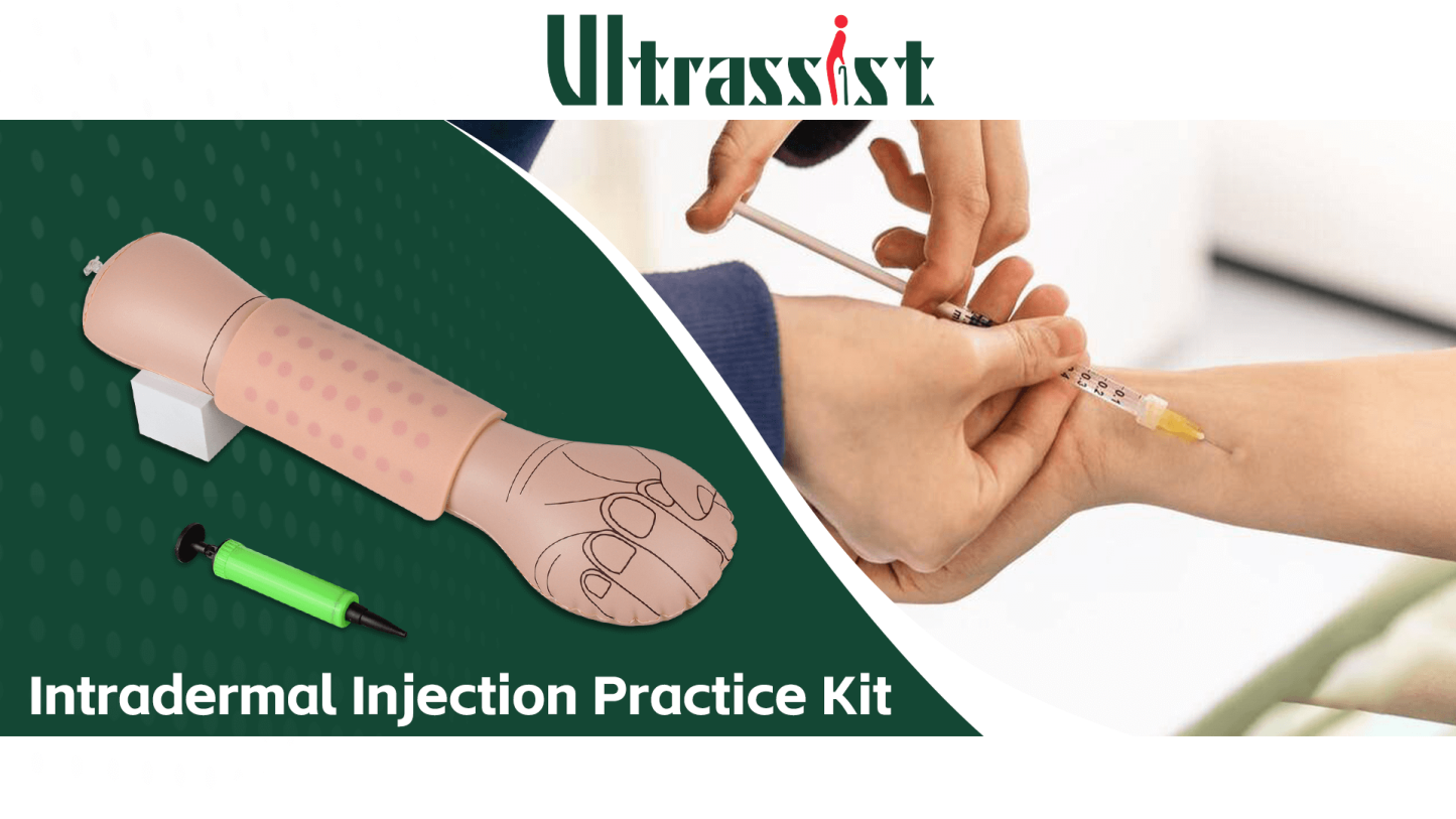 Ultrassist Intradermal Injection Practice Kit for Nursing Students