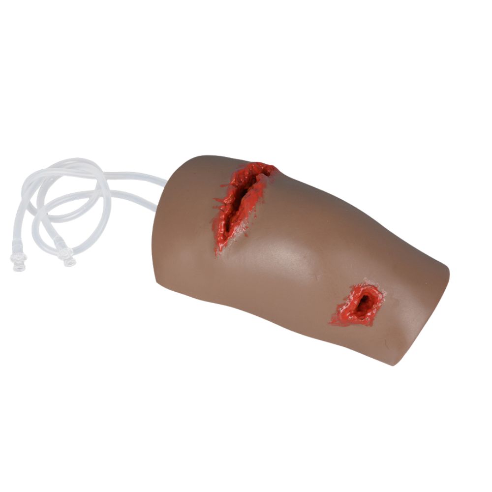 Knee Wound Packing Trainer, Dark Skin