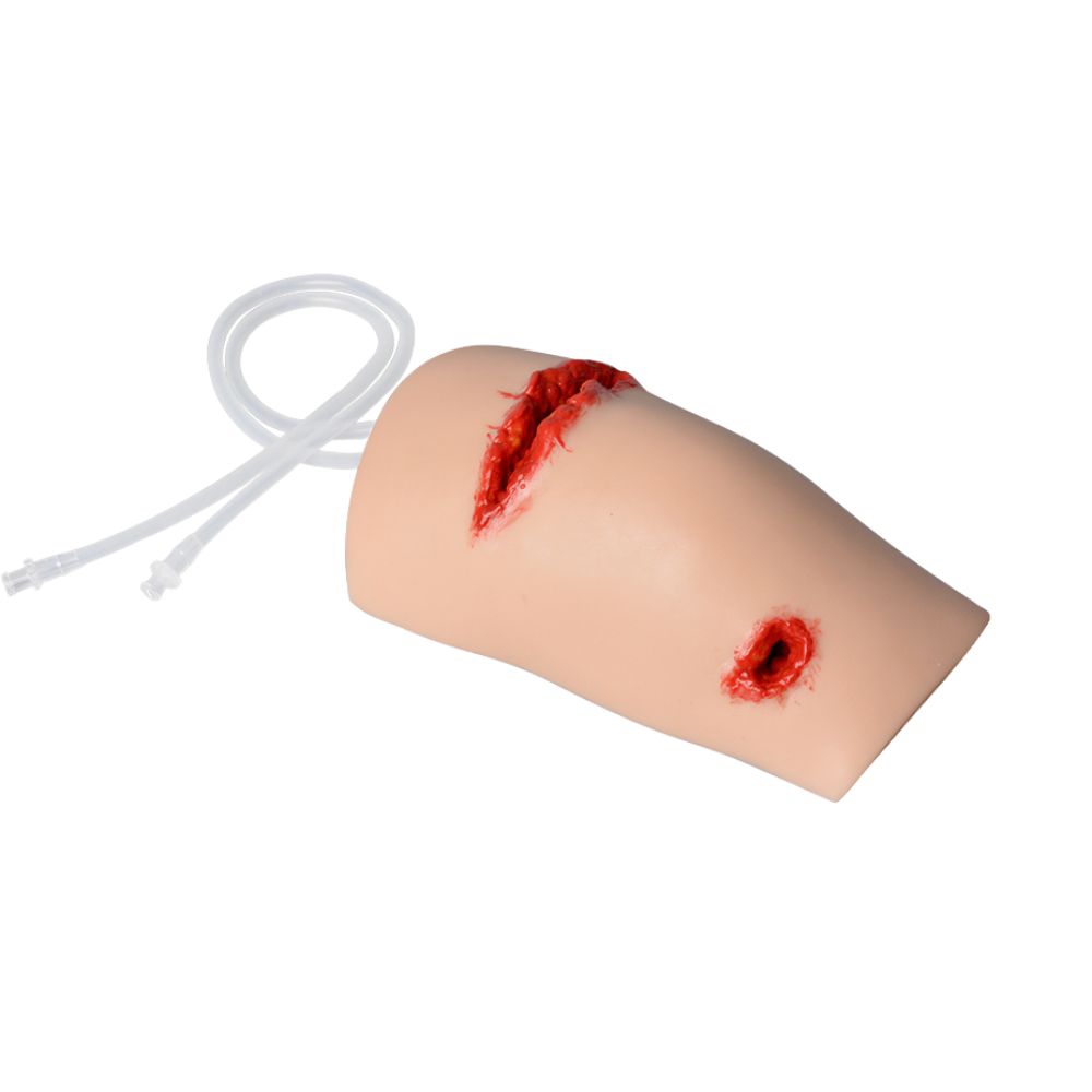 Knee Wound Packing Trainer with Laceration & Bullet Wound
